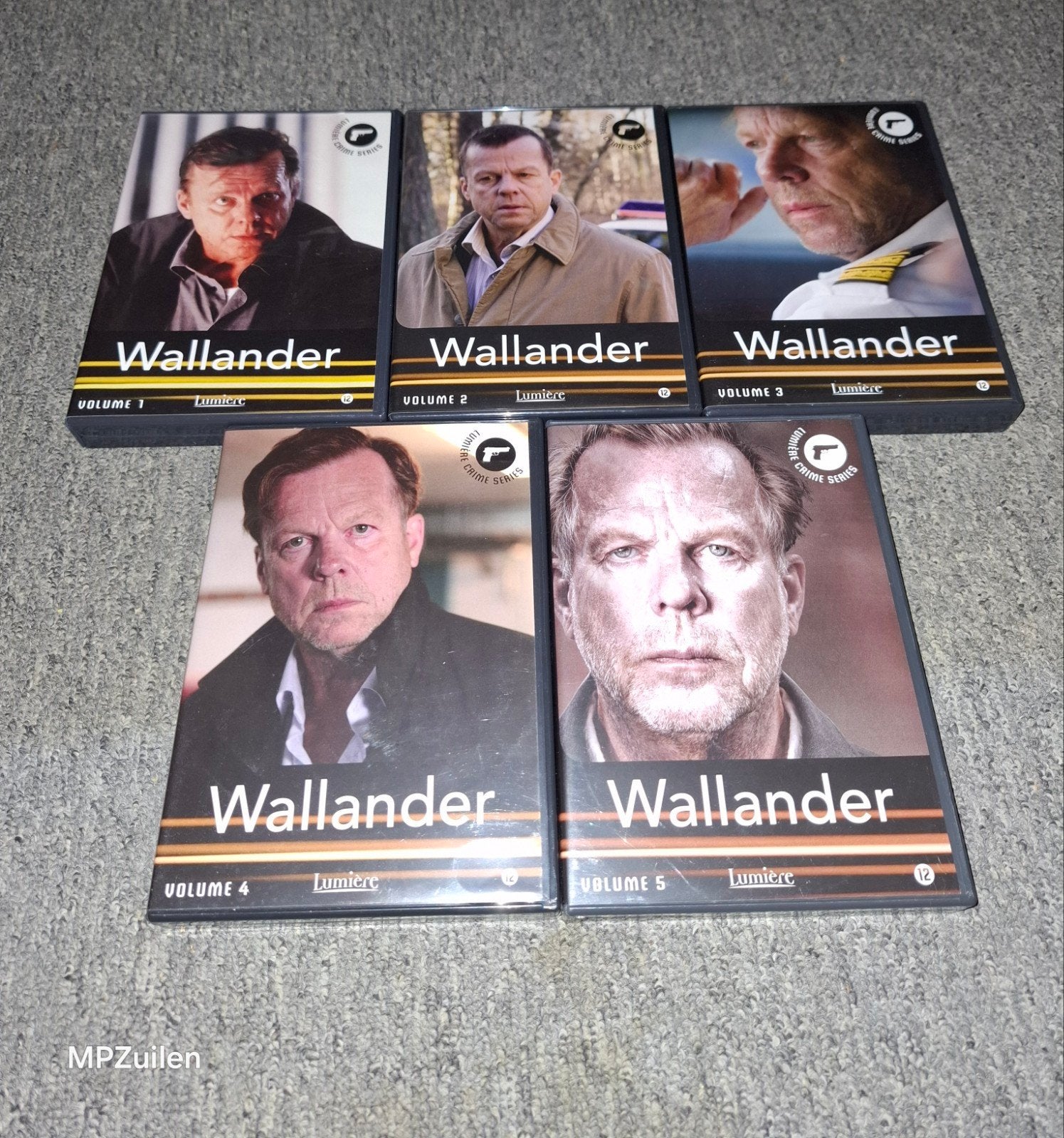 Wallander  .. volume 1-5, Vanaf 16 jaar, Boxset, Ophalen of Verzenden, Zo goed als nieuw