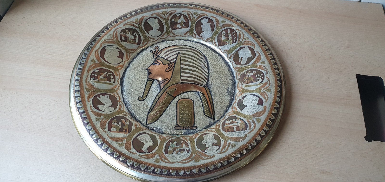 Prachtig Groot Vintage Egyptisch K, Ophalen of Verzenden