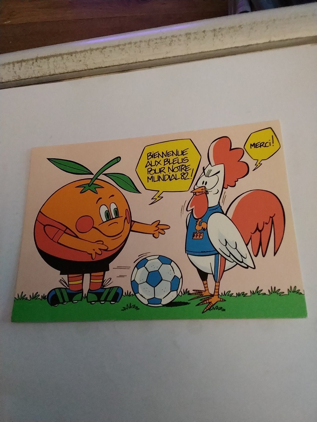 Vintage WK 1982 Mascotte Postkaart - Spanje, Ophalen of Verzenden