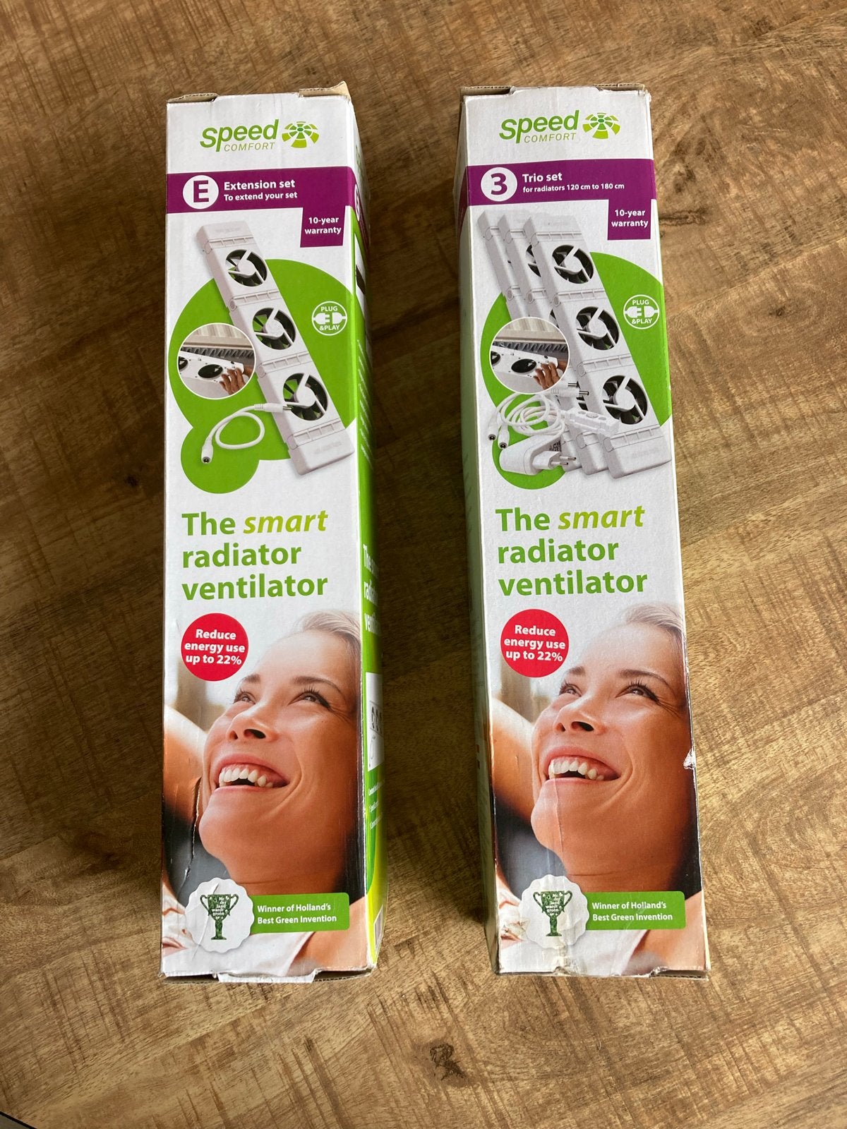 SpeedComfort slimme radiator ventilator set, Doe-het-zelf en Verbouw, Ophalen, Minder dan 30 cm, Hoog rendement (Hr), Radiator