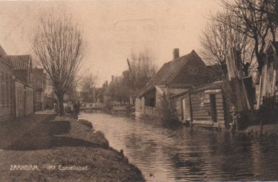 Zaandam Meester Cornelispad Uitg Sombeek, Ophalen of Verzenden, Voor 1920, Gelopen, Noord-Holland