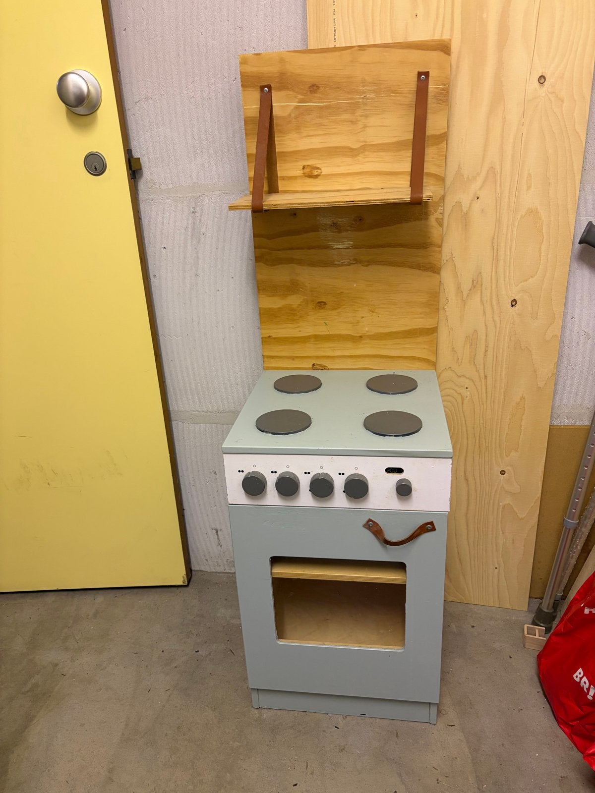 Houten speelgoedkeuken, Ophalen, Gebruikt, Knutselen