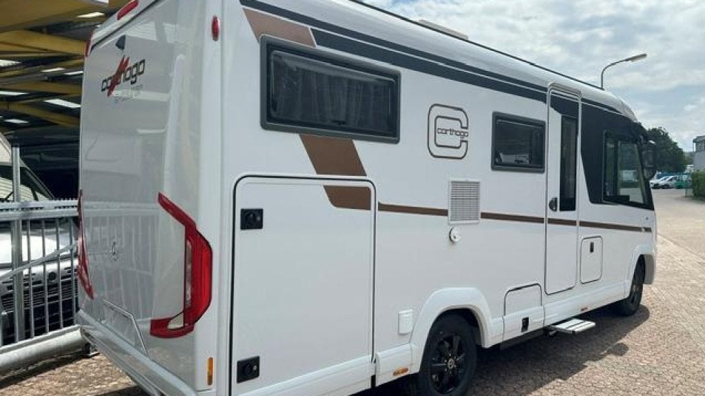 Carthago C2-Tourer i 143 KB-LE COMFORT, Caravans en Kamperen, Ringverwarming, 6 tot 7 meter, Bedrijf, Diesel