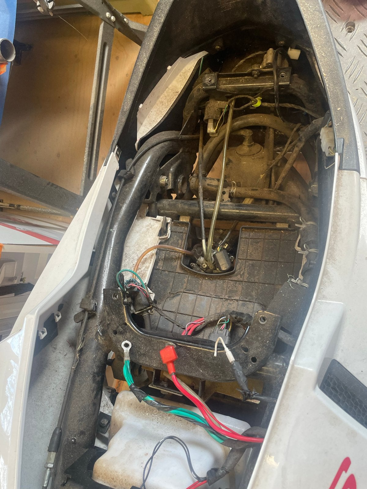 Peugeot Speedfight RS - Loopt niet, voor onderdelen/reparati, Ophalen of Verzenden, Gebruikt, Speedfight