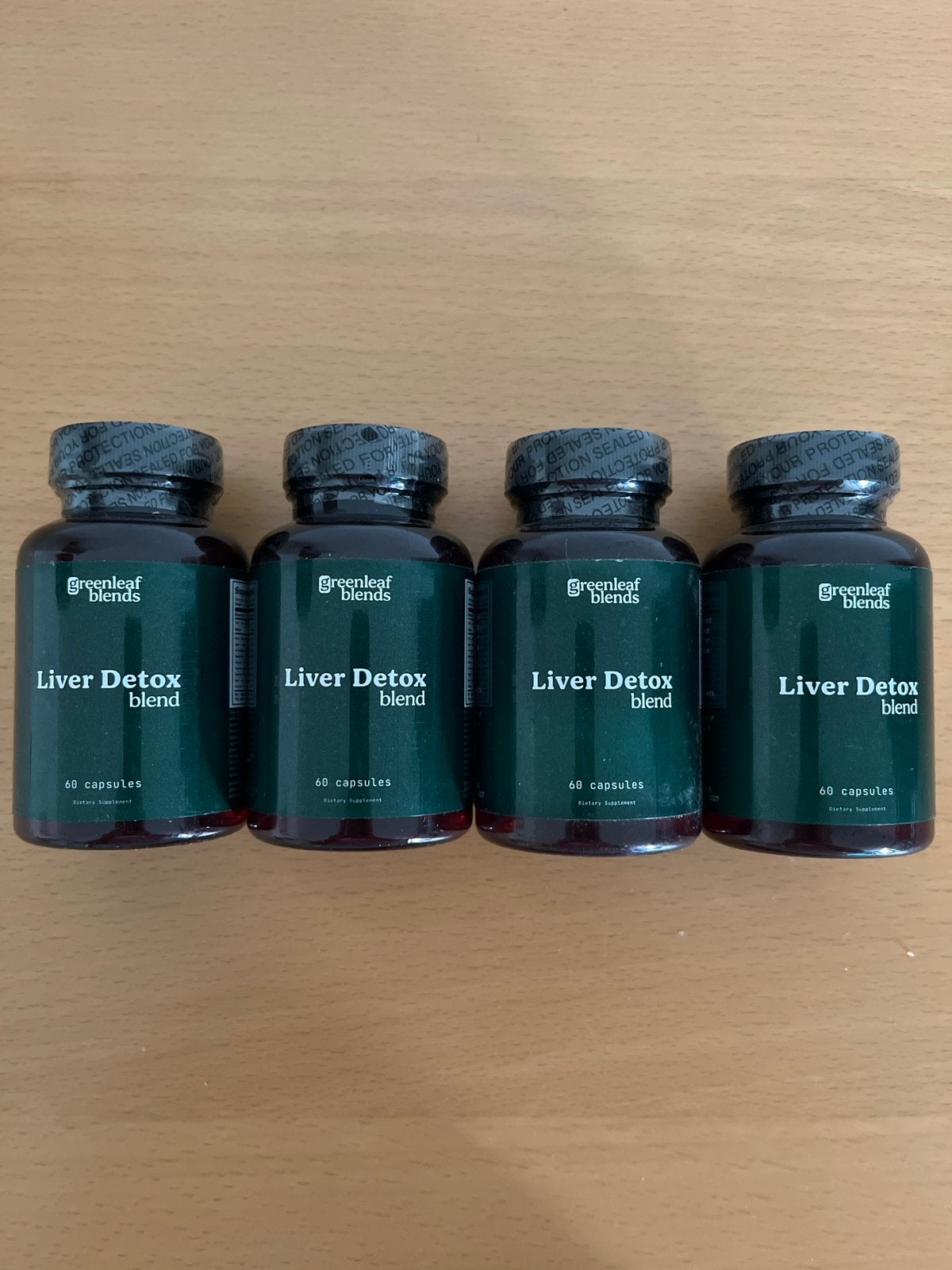 Greenleaf Blends Liver Detox Blend - 4 flessen, Ophalen of Verzenden, Nieuw, Overige typen