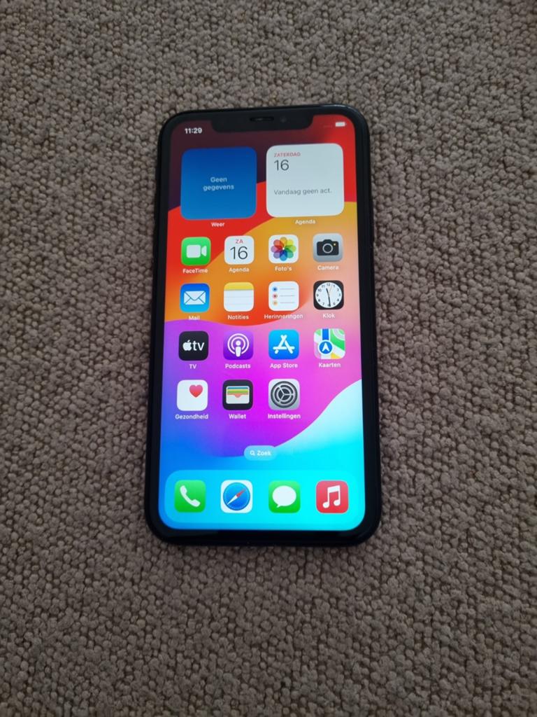 Iphone xr 64gb, Telecommunicatie, Mobiele telefoons | Apple iPhone, Ophalen of Verzenden, Zo goed als nieuw, Zwart, 64 GB