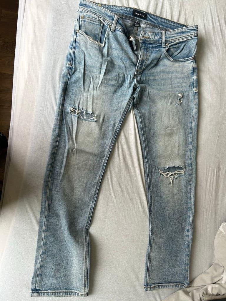 Smog denim jeans spijkerbroek 32/30 NewYorker, W36 - W38 (confectie 52/54), Blauw, Zo goed als nieuw, Smog