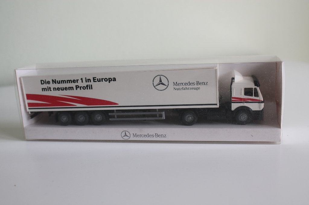 Mercedes SK 1838 S reclamemodel van Wiking, Ophalen of Verzenden, Zo goed als nieuw, Bus of Vrachtwagen, Wiking