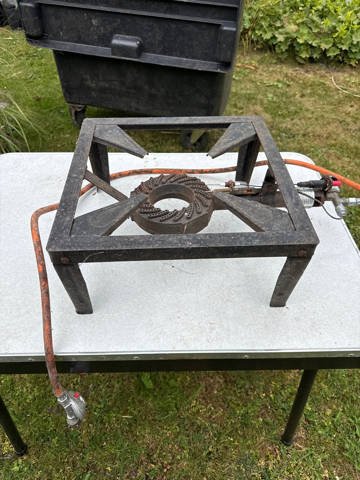 Robuuste Gasbrander voor Buitenkeuken of Camping, Gebruikt, Minder dan 85 cm, 3 kookzones of minder, Ophalen of Verzenden
