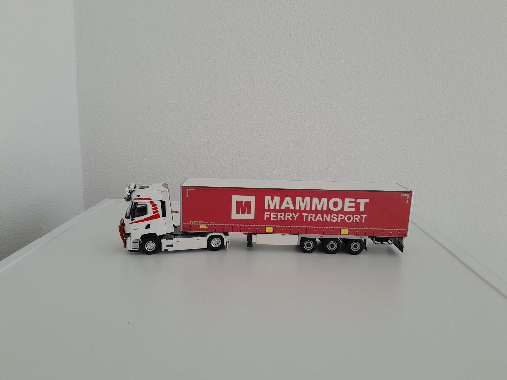 Renault van Mammoet Transport met Mammoet Ferry Trailer ., Verzenden, Nieuw, Bus of Vrachtwagen, Wsi