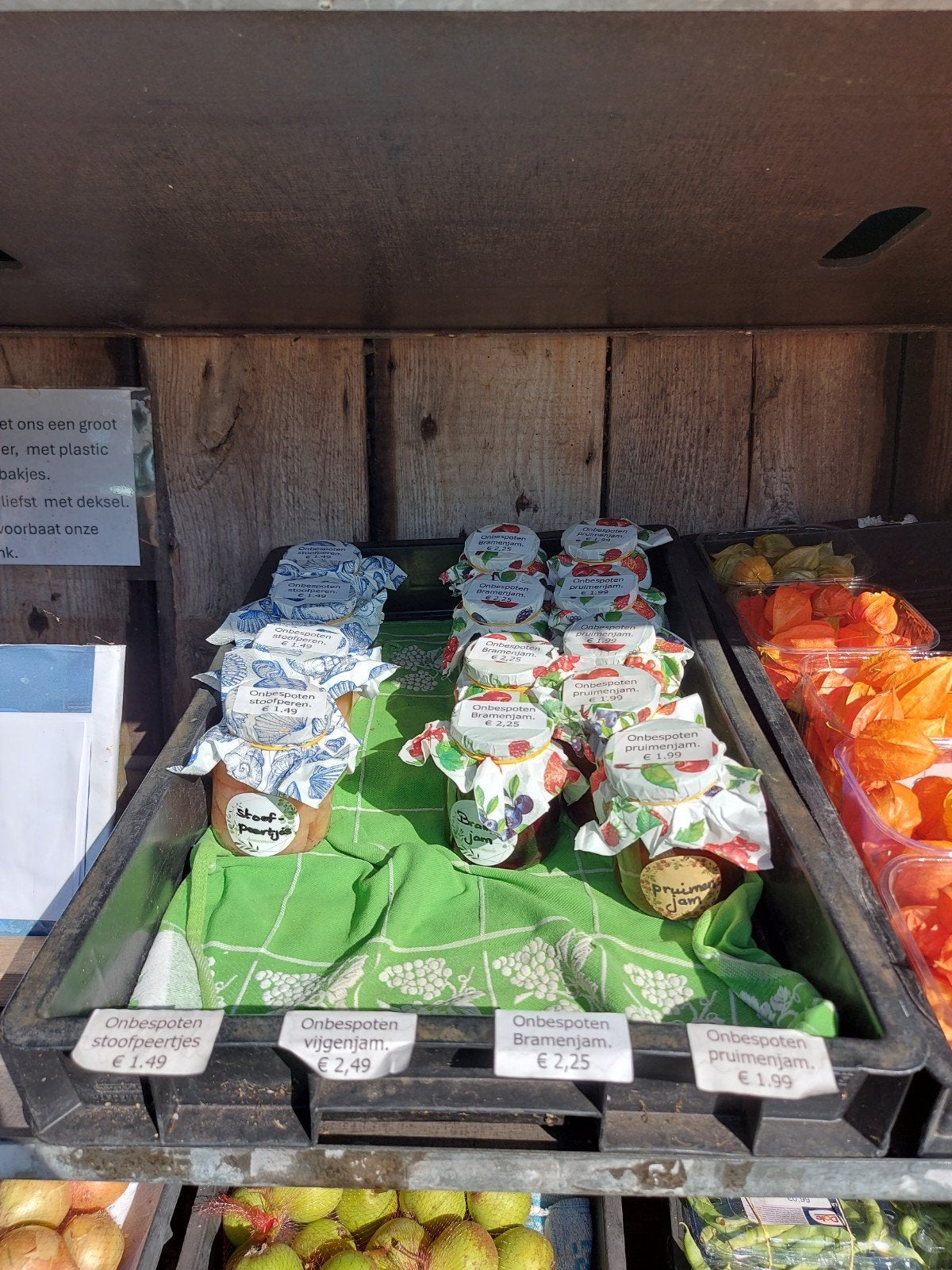 Diverse  soorten  jam en stoofpeertjes vanaf  € 1.49, Diversen, Levensmiddelen, Ophalen