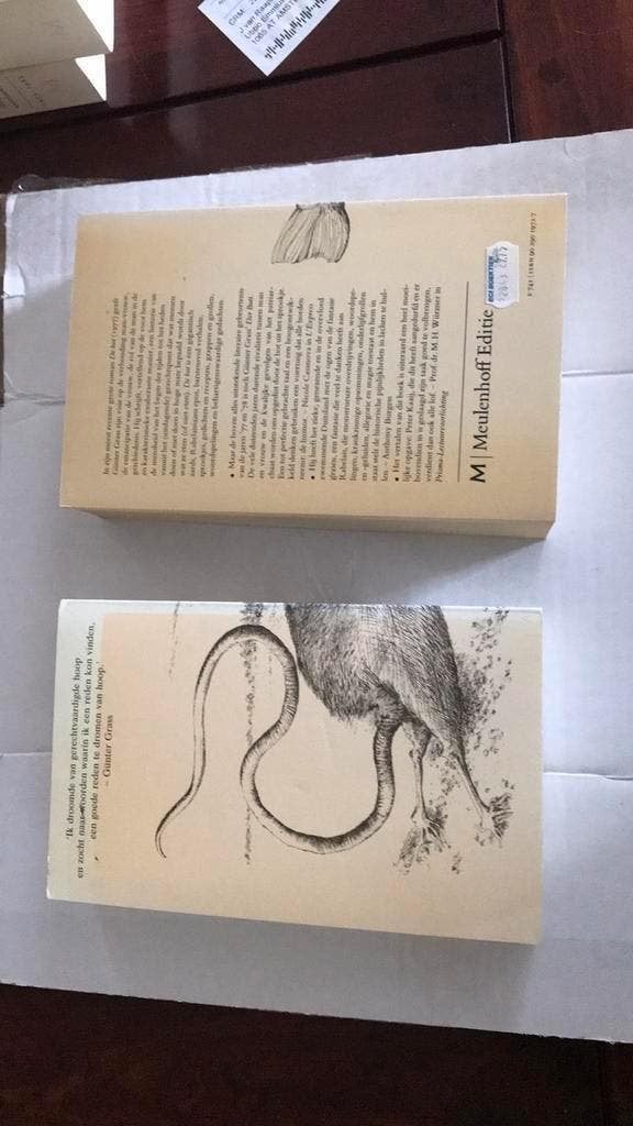 2 paperbacks Gunther Grass ´De bot´en ´De rattin´´, Ophalen of Verzenden