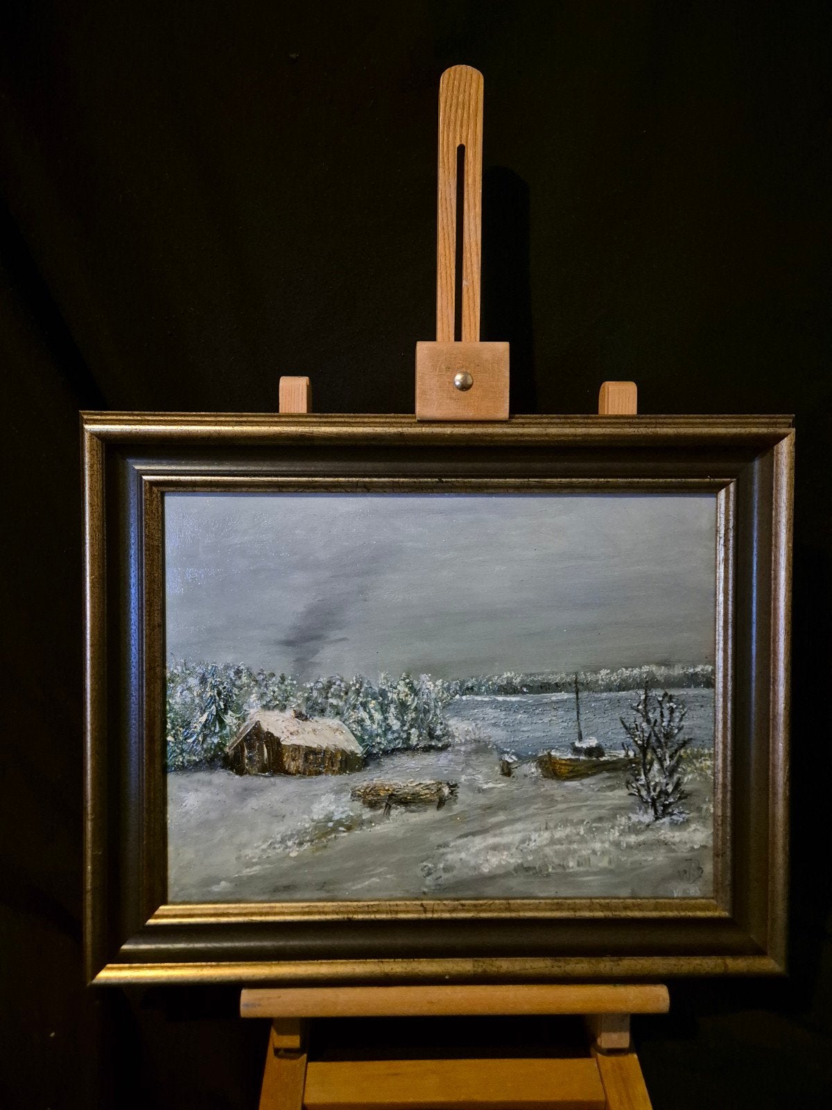 winterlandschap, Ophalen of Verzenden