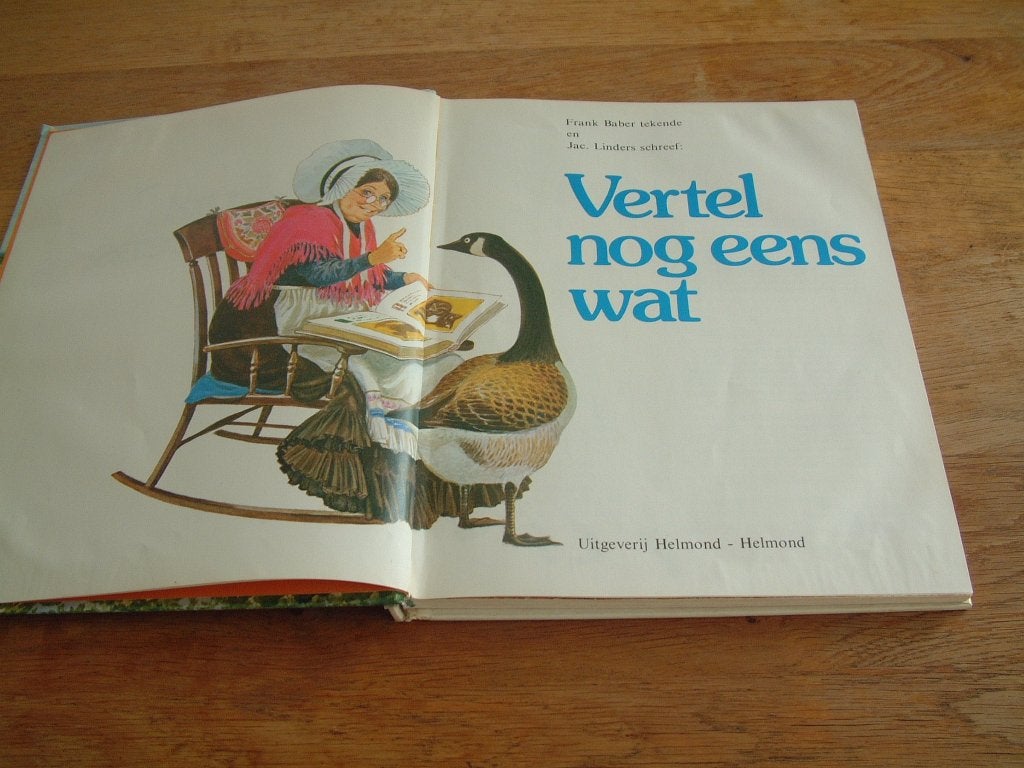 Verhalen boek: Vertel nog eens wat-Jac Linders-Frank Baber, Boeken, Ophalen of Verzenden, Gelezen, Fictie algemeen