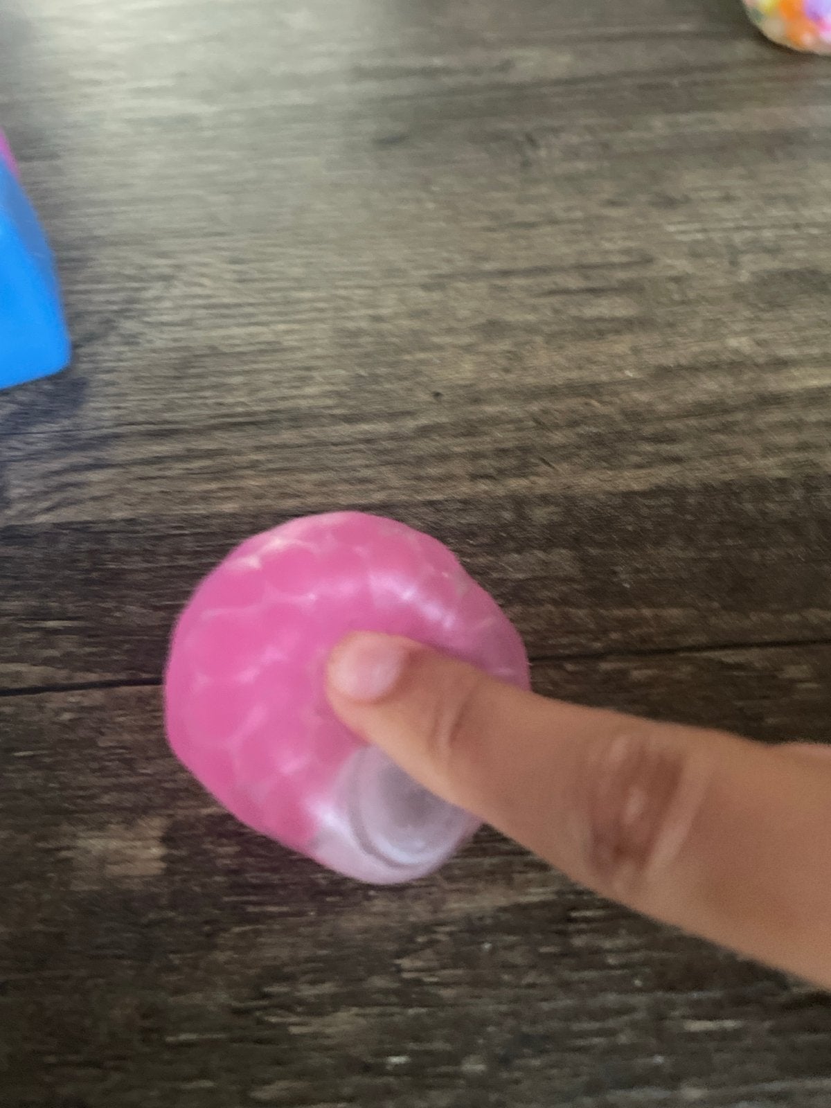 Roze Squishy Bal - Stressbal, Ophalen of Verzenden, Zo goed als nieuw, Jongen of Meisje