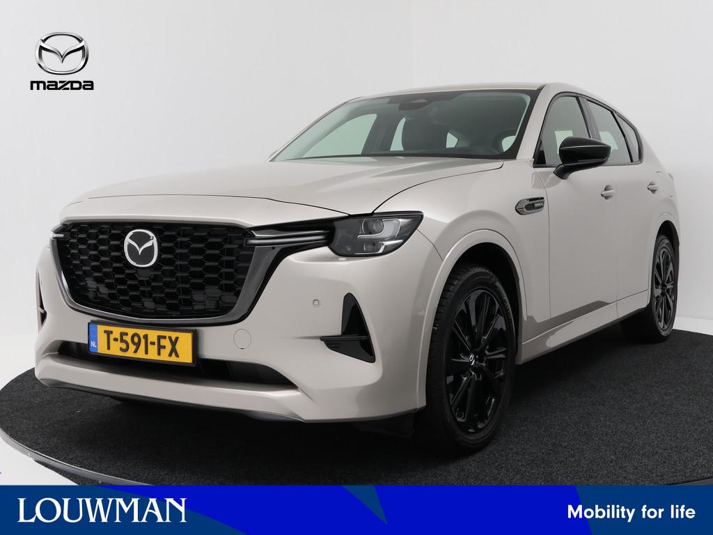 Mazda CX-60 2.5 e-SkyActiv PHEV Homura | Trekhaak | Adap. Cr, Auto's, Mazda, Automaat, 12 maanden, Gebruikt, 4 cilinders