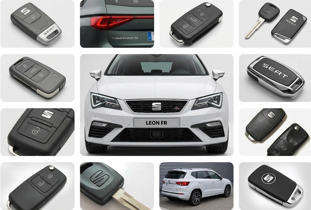 Seat extra autosleutel nodig of reparatie behuizing/print, Ophalen