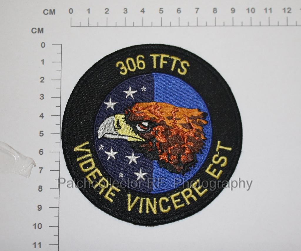 KLu Luchtmacht RNLAF 306 squadron patch embleem, Ophalen of Verzenden, Luchtmacht, Nederland, Embleem of Badge