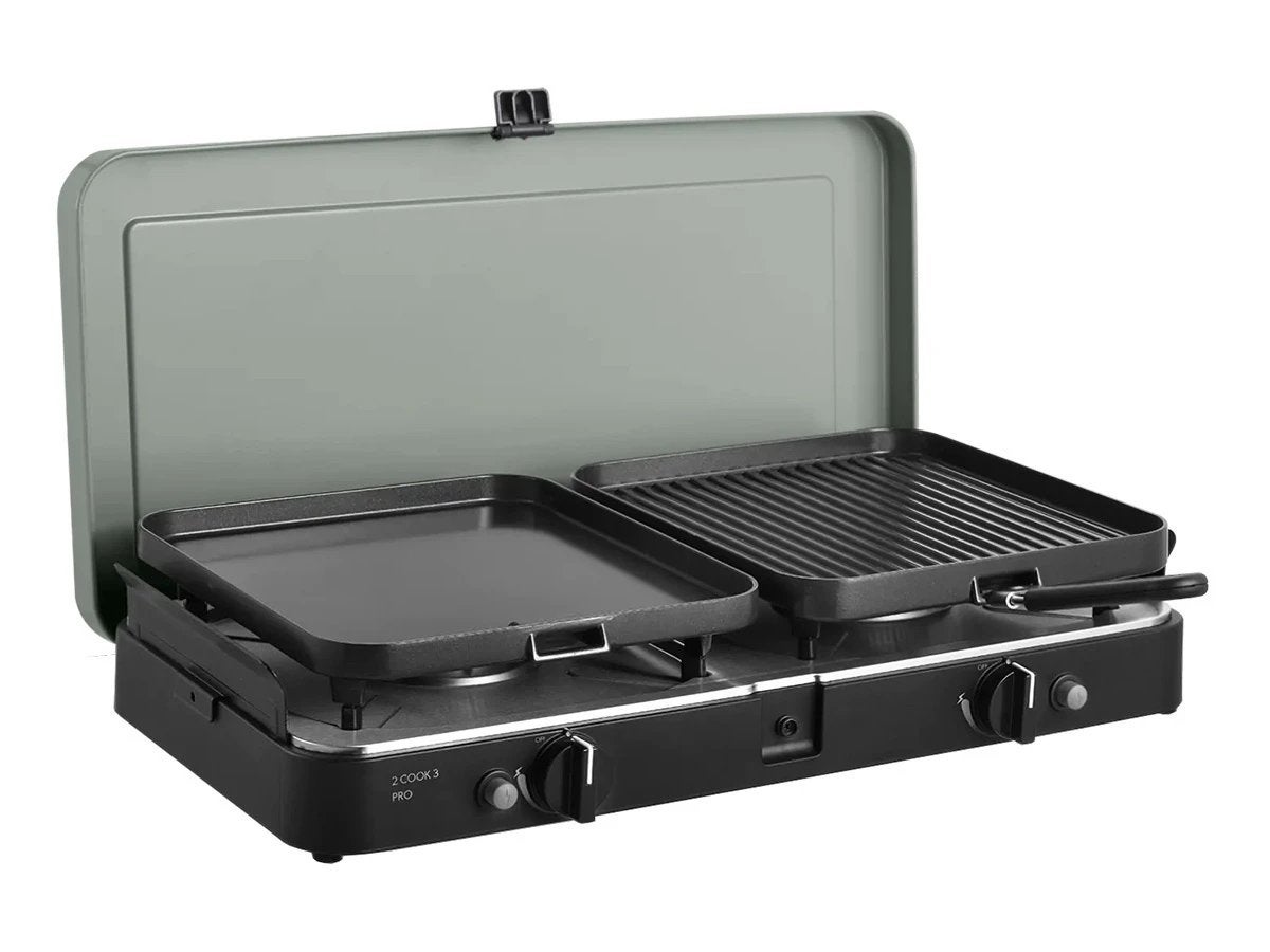 Cadac 2-Cook 3 Pro Deluxe kooktoestel - 30 mbar, Caravans en Kamperen, Kampeeraccessoires, Ophalen of Verzenden, Zo goed als nieuw