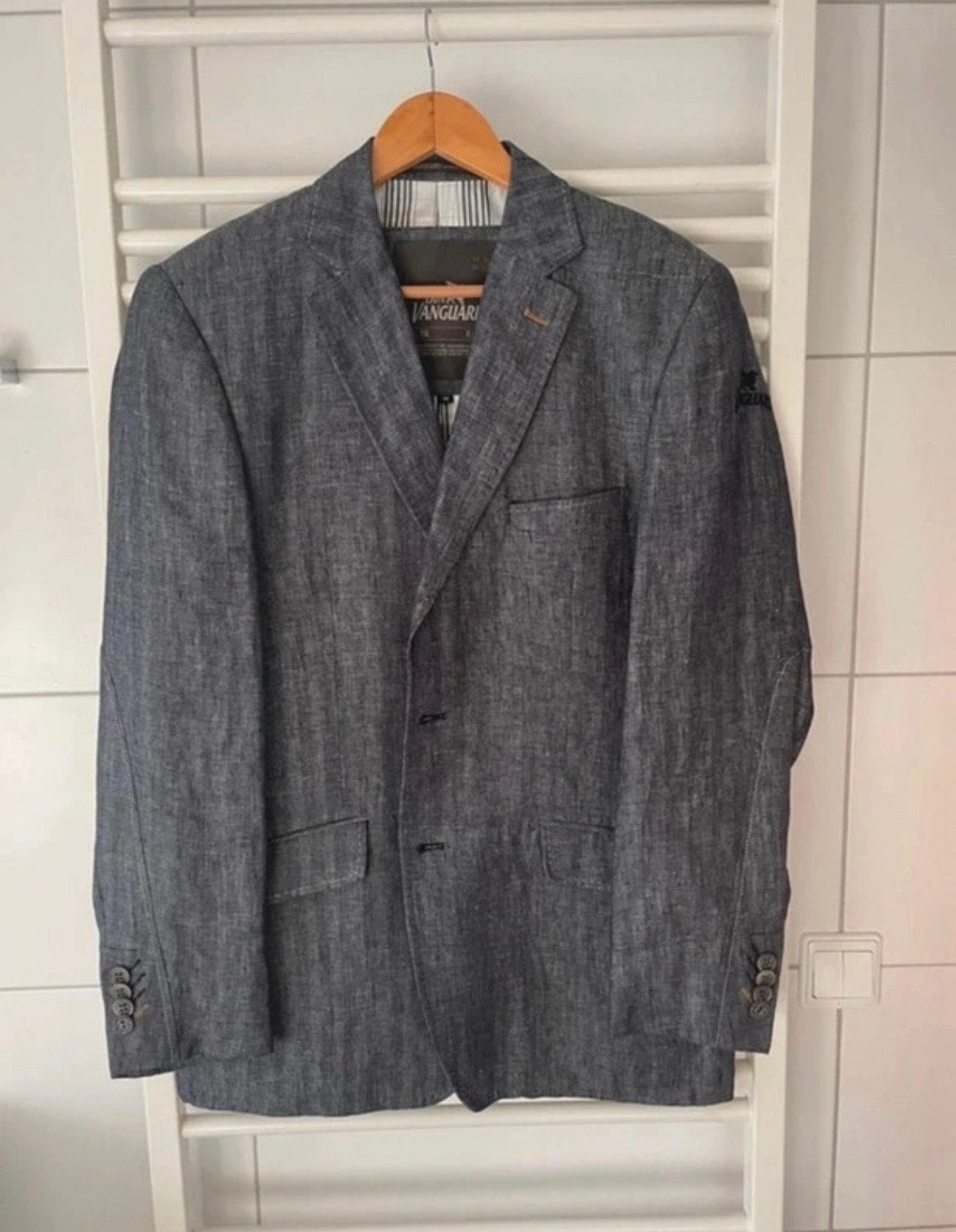 Vanguard Colbert Zo Goed Als Nieuw - Maat M, Ophalen of Verzenden, Zo goed als nieuw, Maat 48/50 (M), Blauw