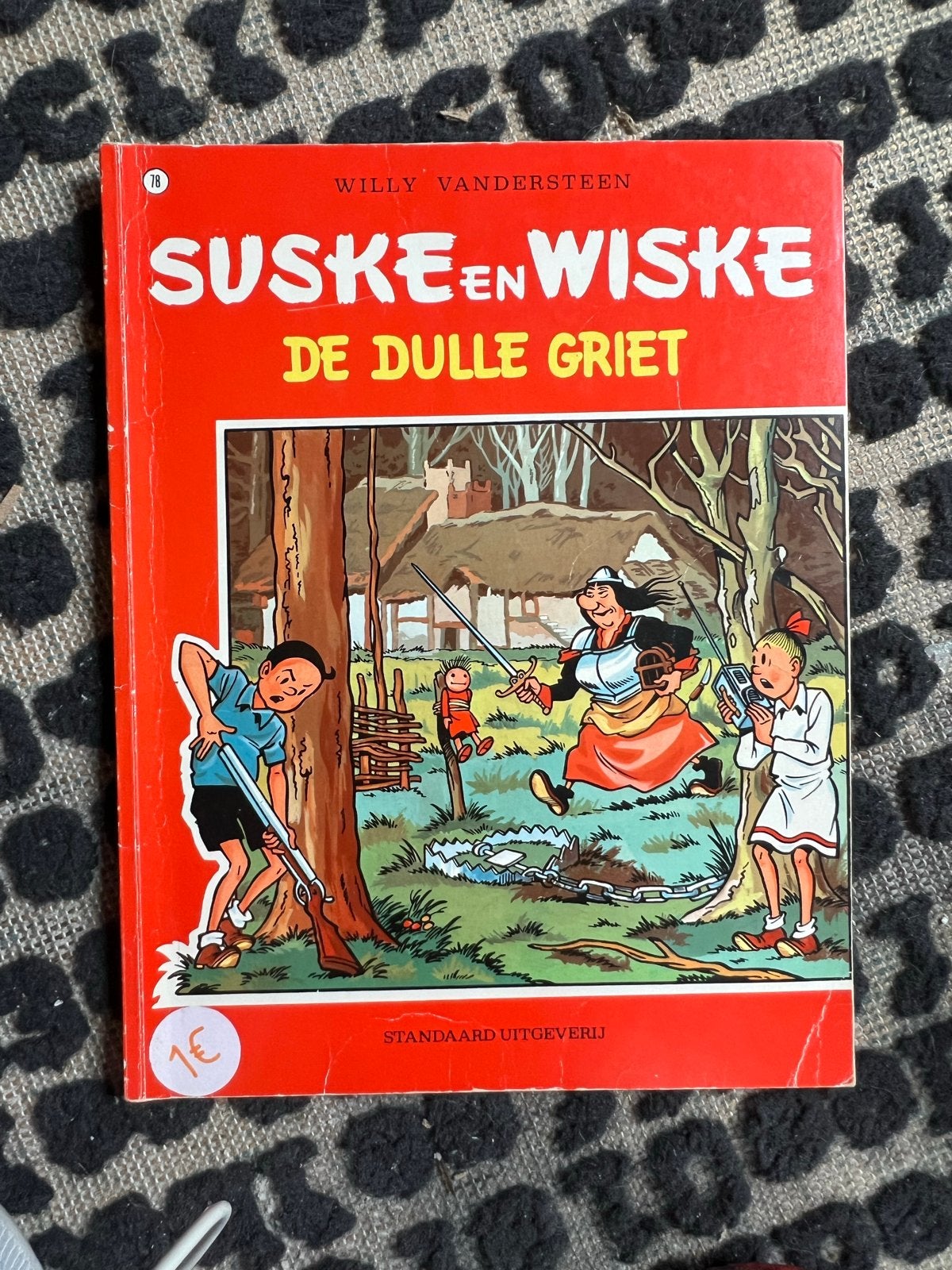 Suske en Wiske - De Dulle Griet (Nummer 78), Eén stripboek, Ophalen of Verzenden, Gelezen