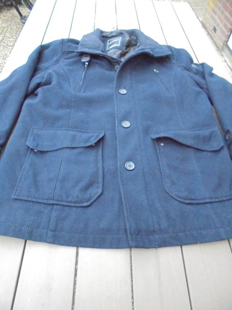 Zwarte winterjas CANDA, Zwart, Maat 46/48 (XL) of groter, Ophalen of Verzenden, Zo goed als nieuw