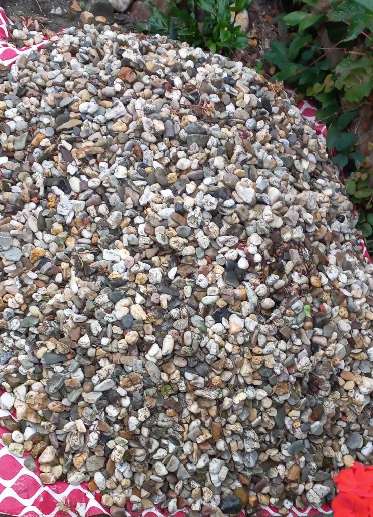Grind voor tuin of decoratie, Tuin en Terras, Ophalen, Overige materialen, Gebruikt, Grind