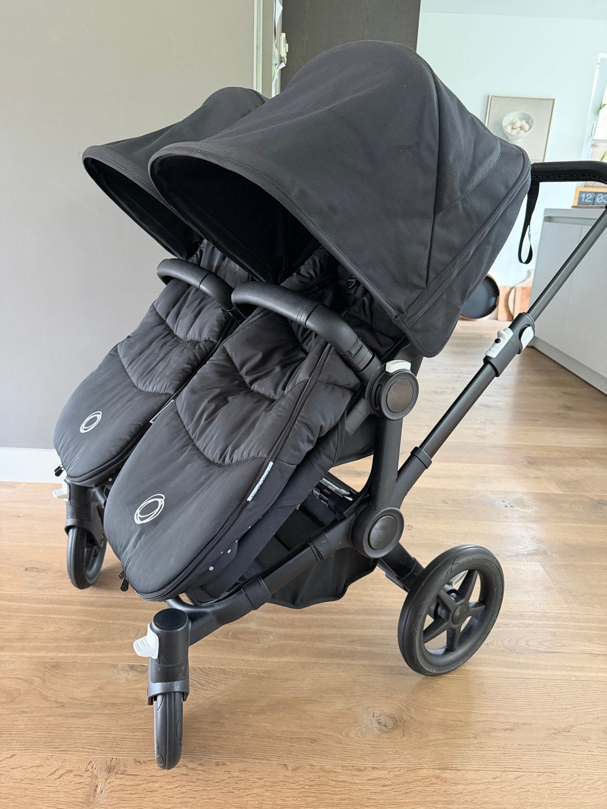 Prachtige Bugaboo Donkey 5 Duo kinderwagen - Compleet pakket, Kinderen en Baby's, Kinderwagens en Combinaties, Ophalen, Zo goed als nieuw