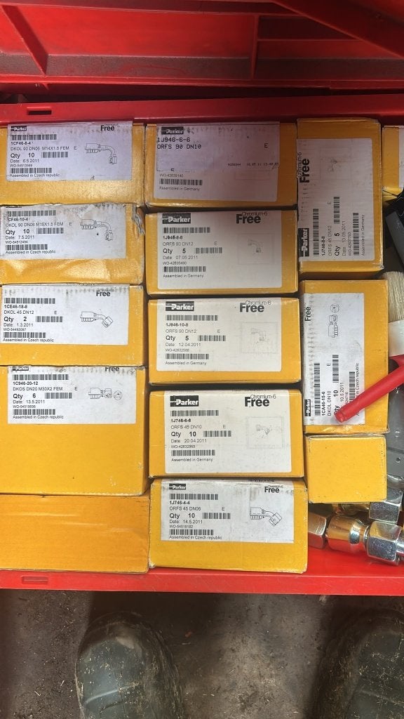 Parkrimp No-Skive-mediumdrukkoppelingen - 46-serie, Doe-het-zelf en Verbouw, Ophalen of Verzenden, Nieuw, Wit