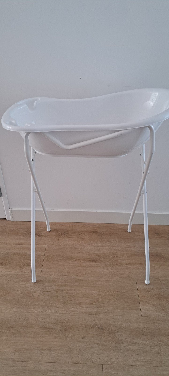 Babybad op standaard, Ophalen, Gebruikt, Badje, Standaard