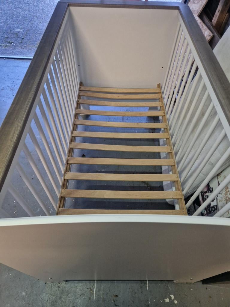 Baby ledikant, Ophalen of Verzenden, Zo goed als nieuw, Minder dan 140 cm, Matras
