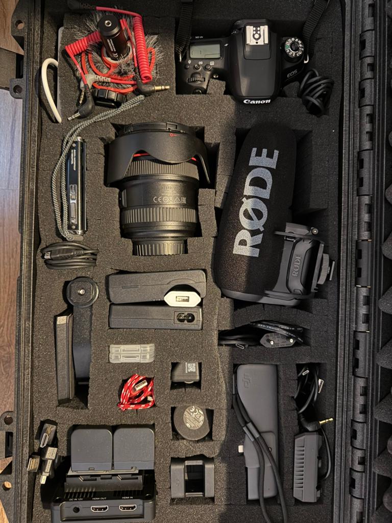 Canon EOS 77D Set + DJI Osmo + meer, Ophalen, Zo goed als nieuw, Canon, Geen optische zoom