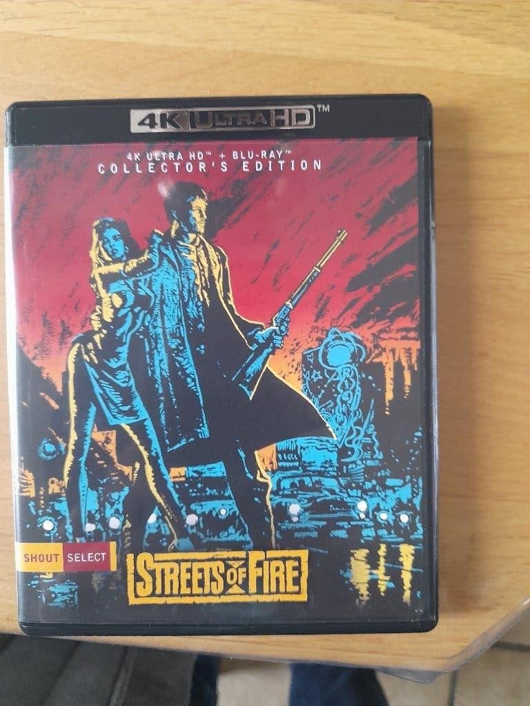 Streets of Fire Collector's Edition / 4K Ultra HD + Blu-ray, Film, Ophalen of Verzenden, Zo goed als nieuw, Engels