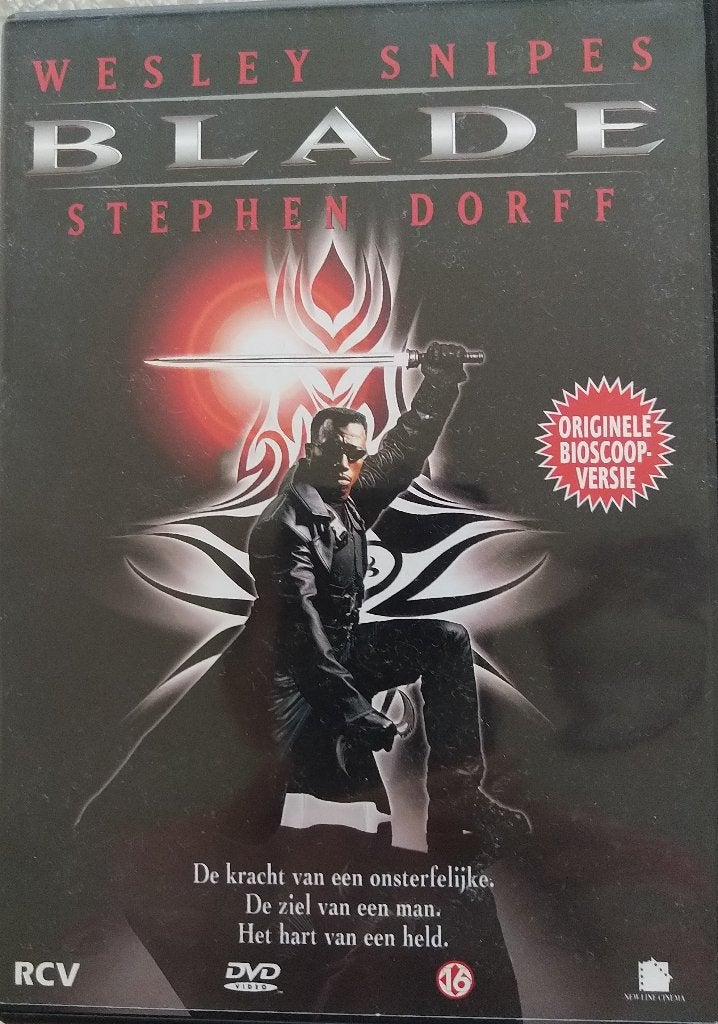 DVD Blade, Vanaf 16 jaar, Nederlands, Actie, Ophalen of Verzenden
