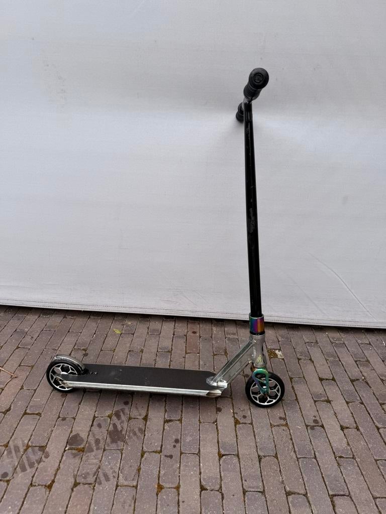 Oxelo MF3.6 V5 CHROOM, Fietsen en Brommers, Steps, Ophalen, Gebruikt, Gewone step