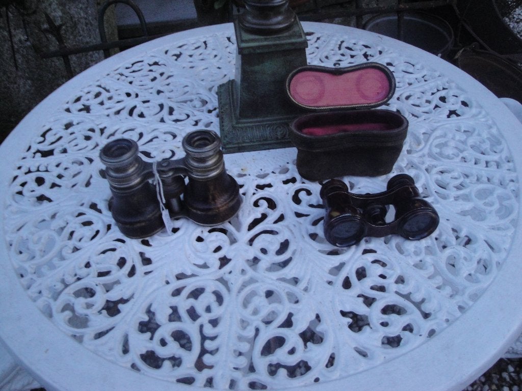 2 antieke theaterkijkertjes, Antiek en Kunst, Ophalen of Verzenden