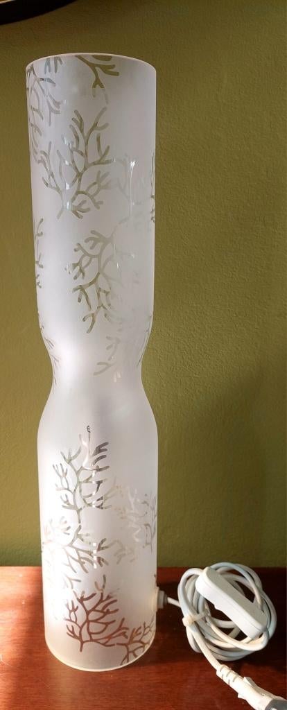 1 Vintage Ikea Design lamp Michiko Nakata, Eu, Ophalen of Verzenden, Zo goed als nieuw, Wit