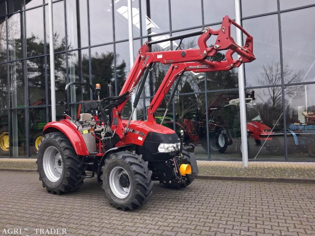 Case-IH Farmall 75C + frontlader + fronthef en PTO, Zakelijke goederen, Gebruikt, Niet opgegeven, Case IH, Ophalen of Verzenden