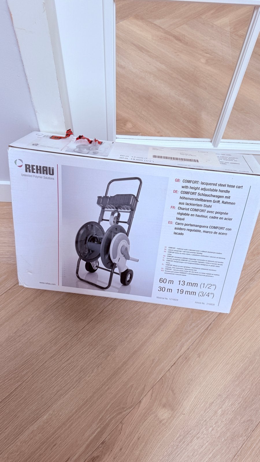 REHAU COMFORT Slangwagen - Nieuw in doos, Ophalen, Nieuw, Tuinslanghaspel