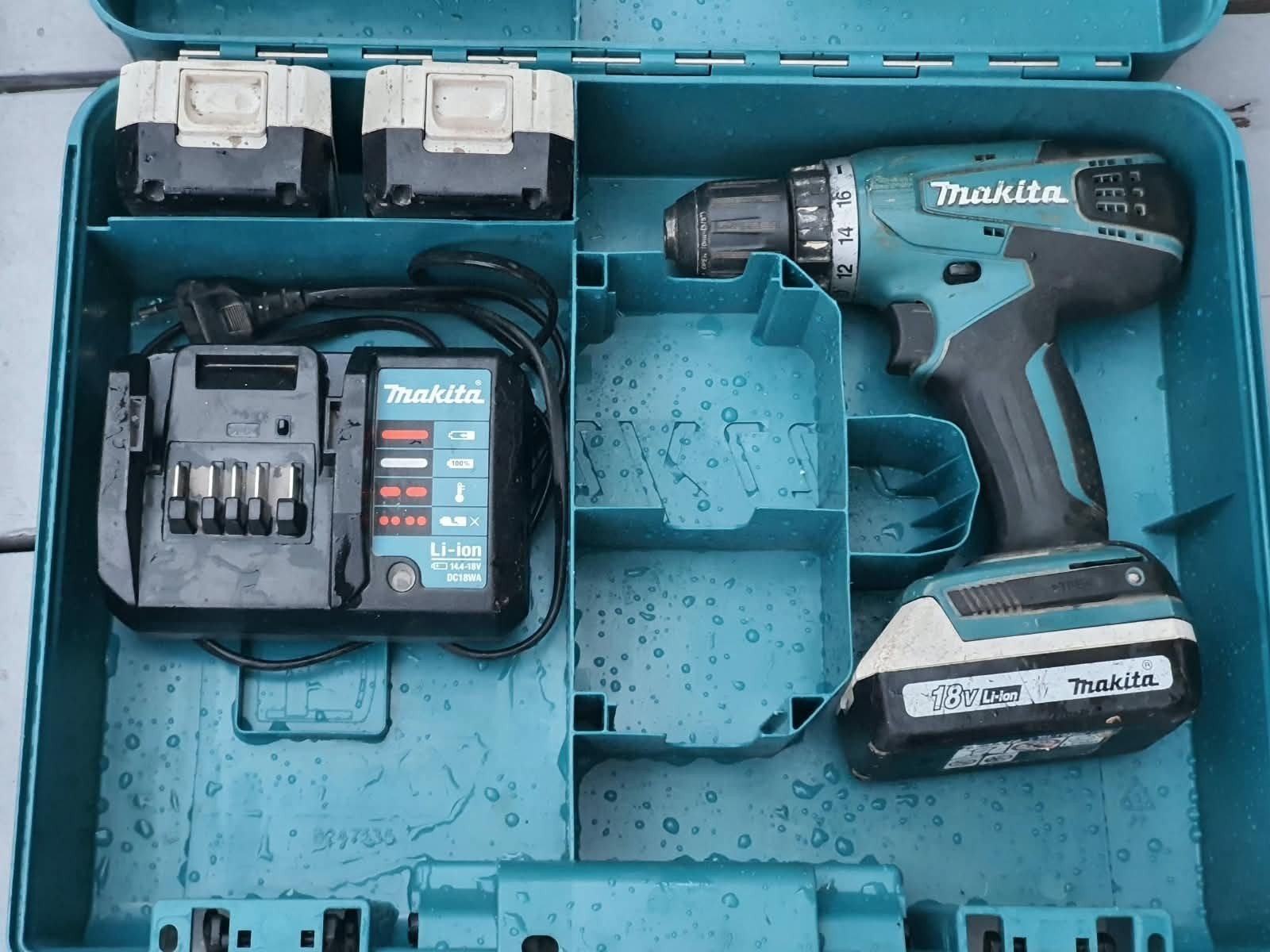 Makita DF347D Accuboormachine met 3 accu's, oplader & mbox!, Doe-het-zelf en Verbouw, Gereedschap | Boormachines, Ophalen of Verzenden