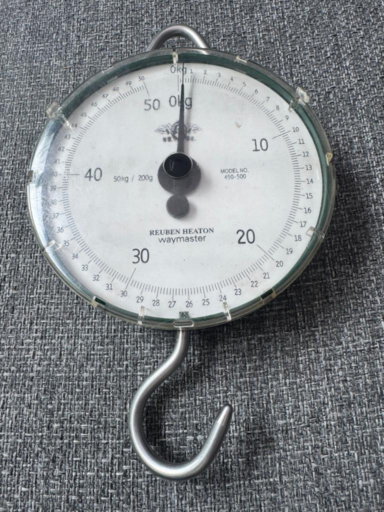 Reuben heaton weger 50 kg, Ophalen, Zo goed als nieuw, Overige typen