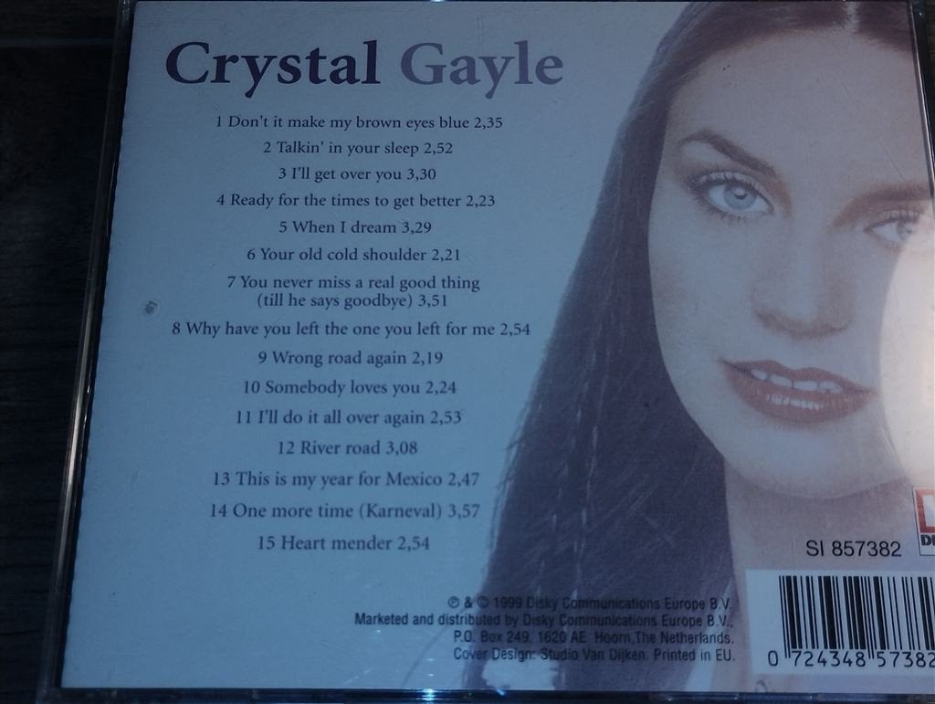 Crystal Gayle - Crystal Gayle [Country Legends], Ophalen of Verzenden, Zo goed als nieuw