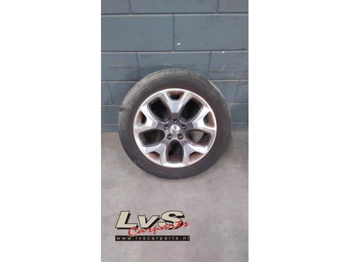 Velg + Winterband van een Jeep Compass, Gebruikt, -, -, Ophalen of Verzenden
