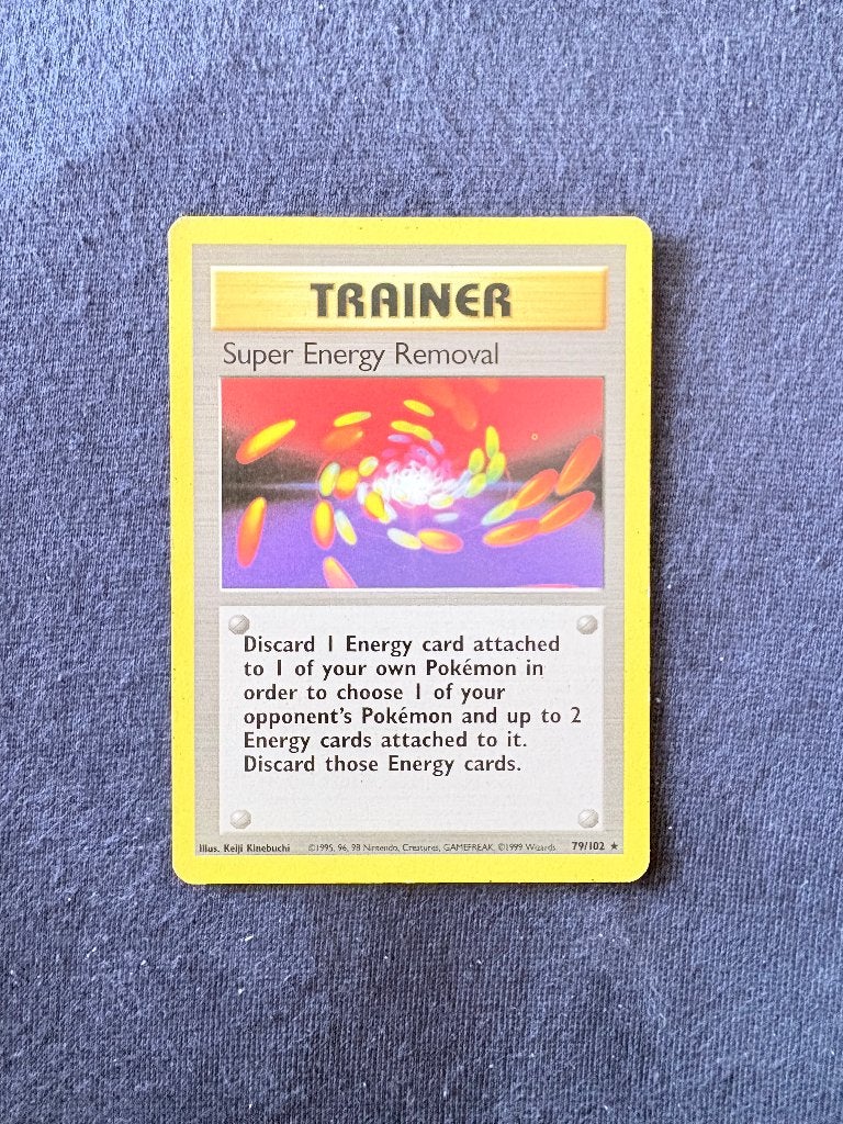 Super Energy Removal - Base 79/102 - Near Mint, Ophalen of Verzenden, Nieuw