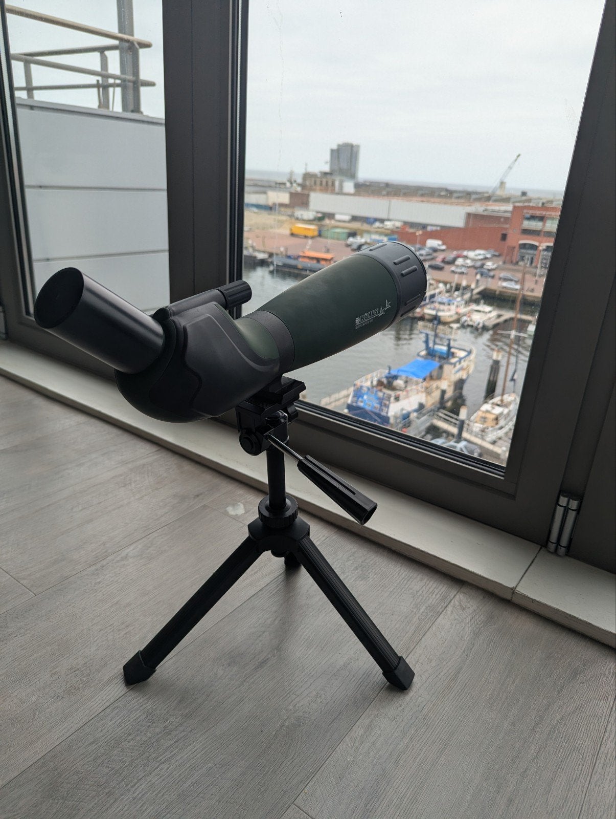 Telescoop/kijker Konus Konuspot-80  met Statief en Draagtas, Lenzentelescoop (refractor), 80 tot 200 mm, Met statief, Ophalen of Verzenden