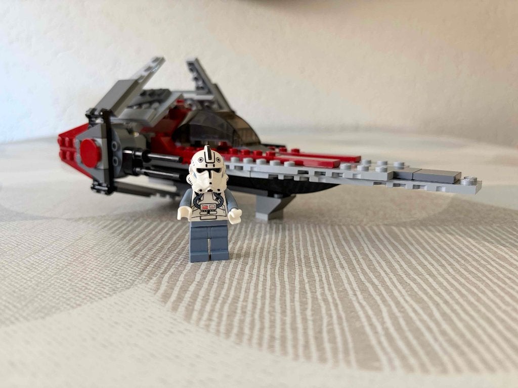 LEGO set 6205 V-Wing Fighter, Gebruikt, Star Wars, Lego, Ophalen of Verzenden