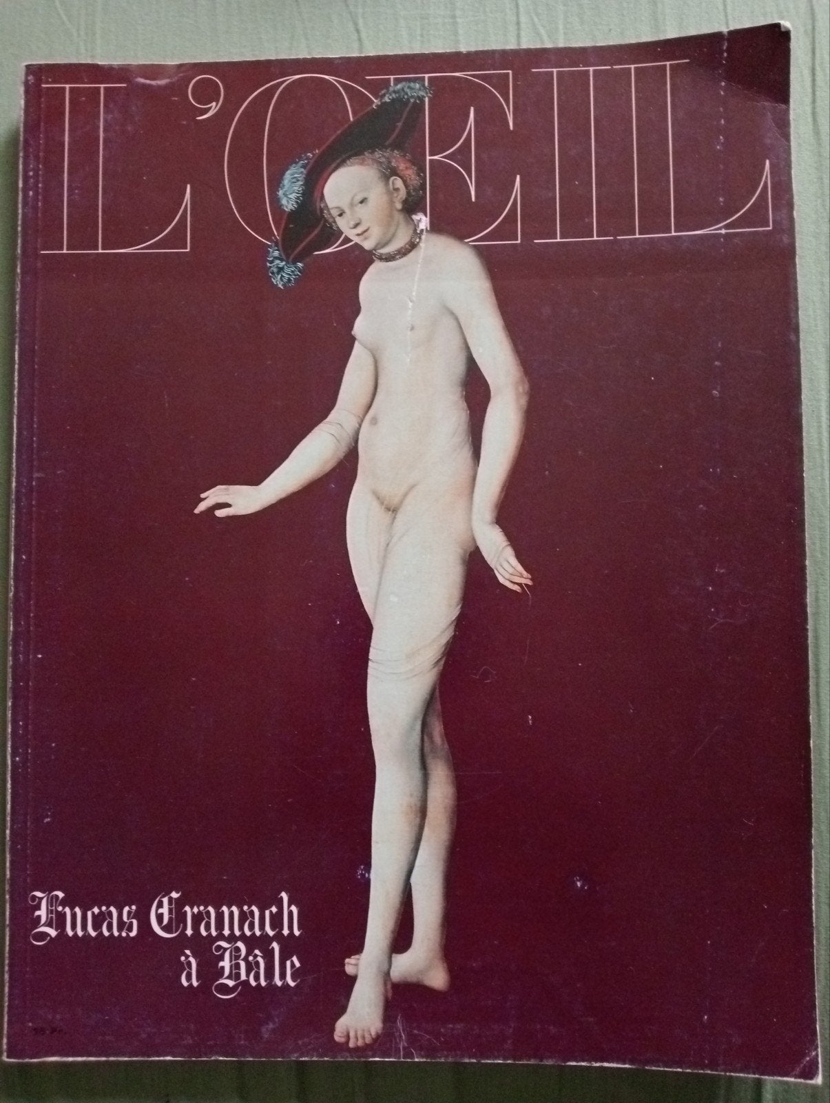 L'OEIL Kunsttijdschrift:Juan Gris, Jules Verne, Lucas Cranac, Boeken, Ophalen of Verzenden, Gelezen