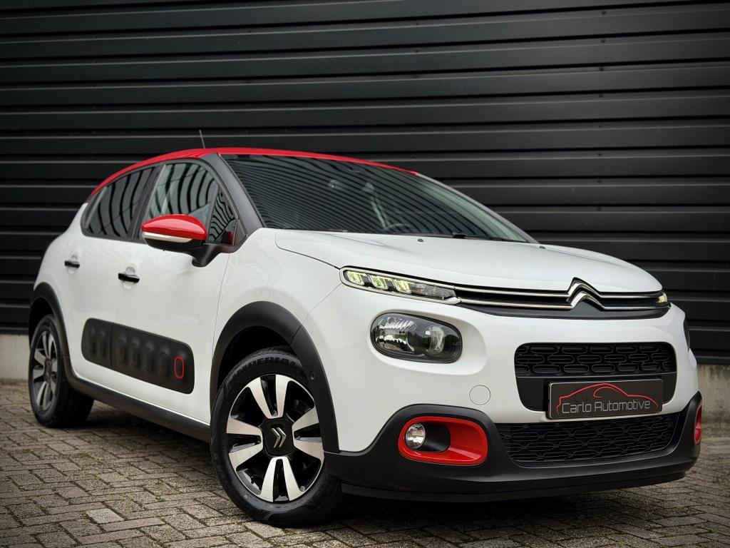 Citroën C3 1.2 PureTech NAVI|BLINDSPOT|CAMERA|KEYLESS|CRUIS, Auto's, Keurmerk '100% Onderhouden', 83 pk, Gebruikt, Euro 6