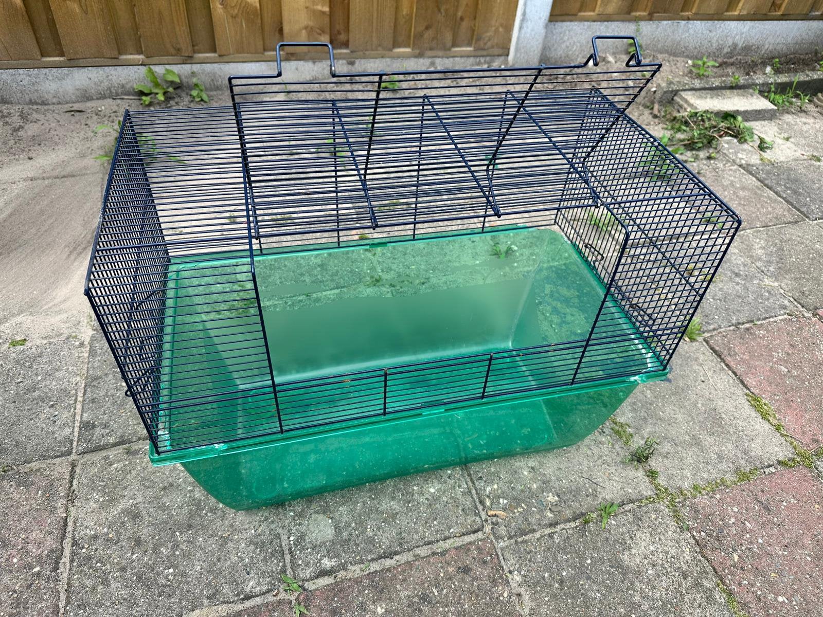 Hamster kooi met spullen, Dieren en Toebehoren, Kooi, Gebruikt, Minder dan 75 cm, Hamster