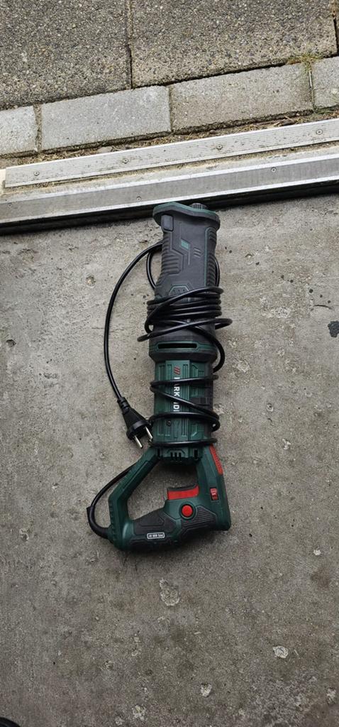Parkside reciprozaag, Ophalen, 70 mm of meer, 600 tot 1200 watt, Zo goed als nieuw
